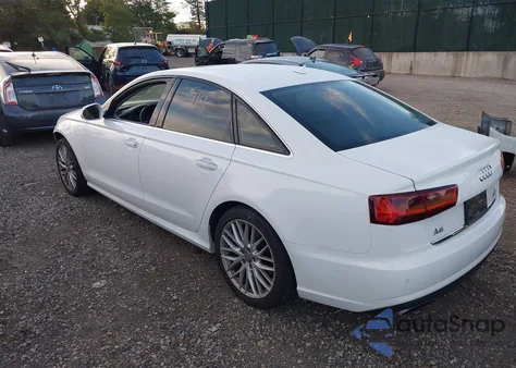 2016 Audi A6 3.0T Premium Plus from USA, damaged, VIN WAUFGAFC3GN005037